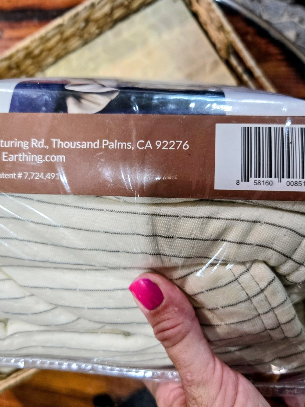 NIB Earthing Grounding Throw Kit Blanket Clint Ober - Picture 3 of 8